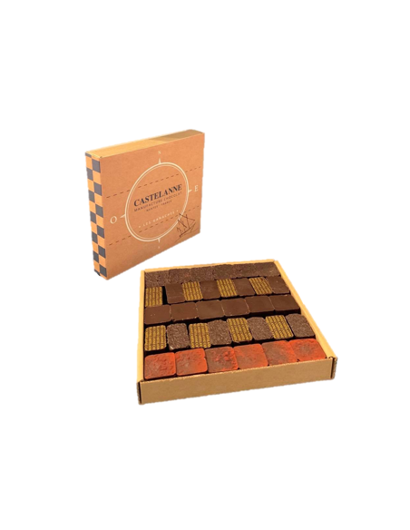 coffret dégustation  cru cacao 24 chocolats