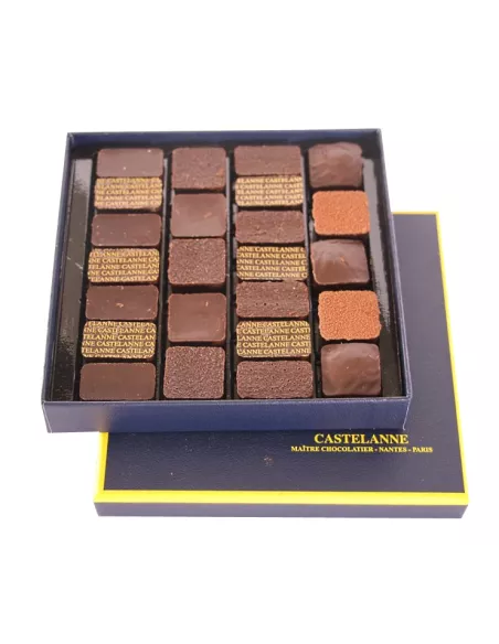 coffret dégustation  cru cacao 24 chocolats