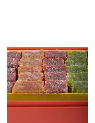 Coffret 20 pâtes de fruits | Fabrication traditionnelle, fruits frais