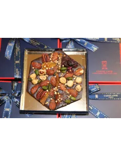 Tablette de chocolat noir et fruits secs | Gourmandises haut de gamme
