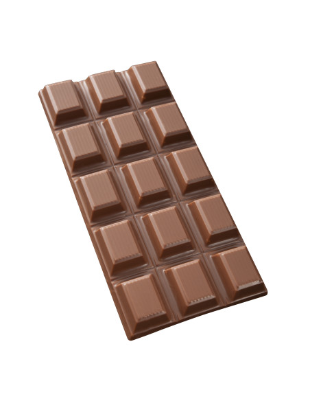 Tablette Chocolat au lait, fourée Caramel et Fleur de sel Tablette Chocolat au lait, fourée Caramel et Fleur de sel