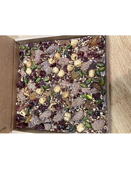 Tablette Chocolat au lait, fourée Caramel et Fleur de sel