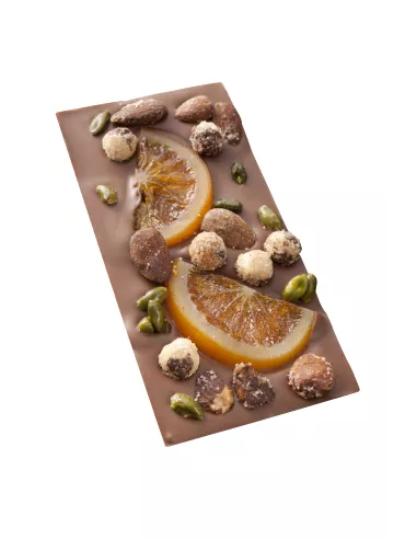 Achat Tablette de Chocolat au lait aux fruits secs | Chocolat en ligne