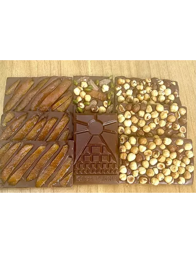 Achat Tablette de Chocolat au lait aux fruits secs | Chocolat en ligne