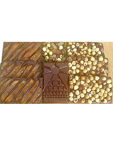 Achat Tablette de Chocolat au lait aux fruits secs | Chocolat en ligne