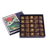 Coffret de chocolat noisette praliné amande