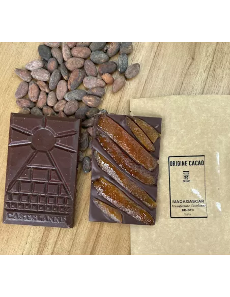 Achat Tablette de Chocolat au lait aux fruits secs | Chocolat en ligne