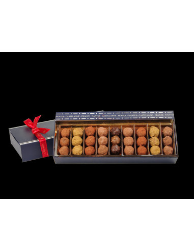 Coffret de truffes de noêl
