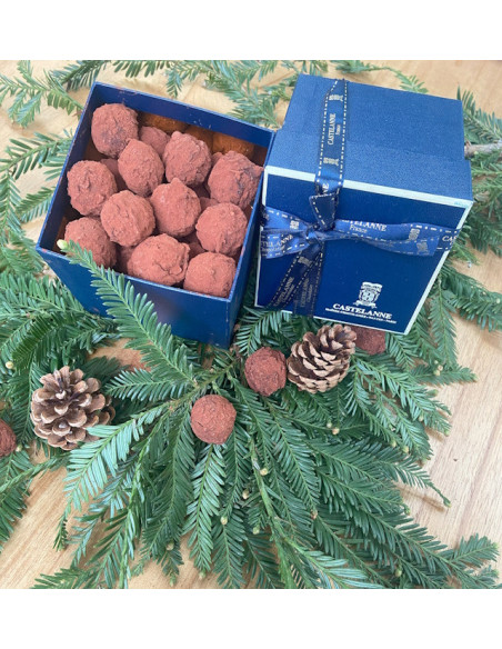 Coffret de truffes de noêl