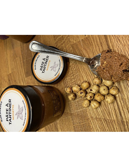 Pate a tartiner noisette