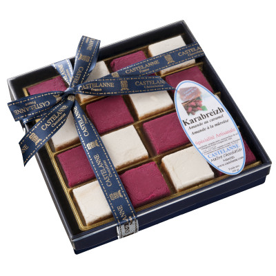 Coffret 16 pâtes d\'amandes