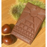 Tablette chocolat noir 68% pur cacao Pérou – Castelanne