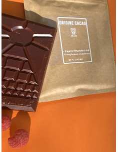 Tablette chocolat noir 100% Pérou, sans sucre