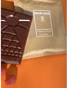 Tablette chocolat noir 100% Pérou, sans sucre