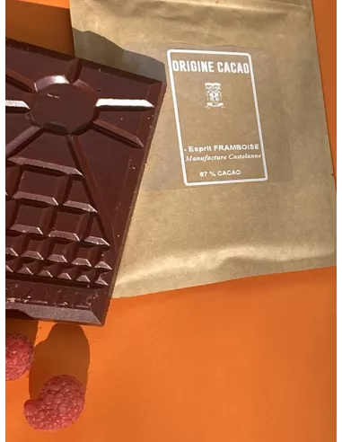 Tablette chocolat noir 100% Pérou, sans sucre