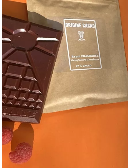 Tablette chocolat noir 100% Pérou, sans sucre