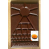 Tablette chocolat noir 100% Pérou, sans sucre