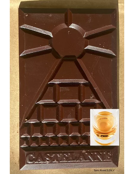 Tablette chocolat noir 100% Pérou, sans sucre