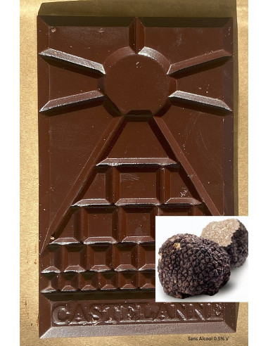 Tablette chocolat noir 100% Pérou, sans sucre