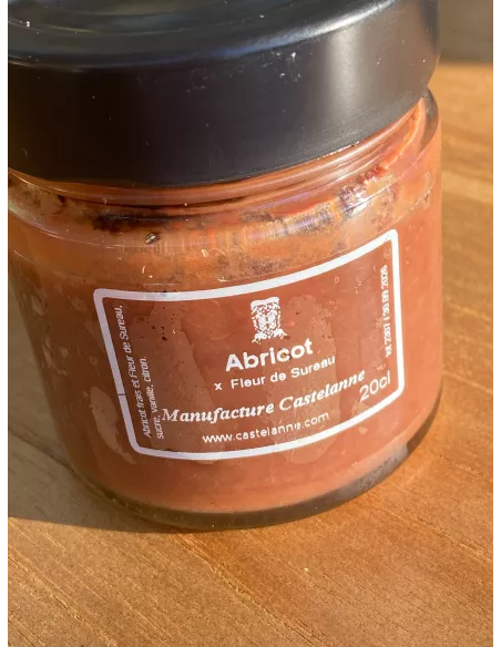 Confiture d\'abricots Vanille