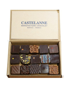 Coffret maison assorti 16 chocolats