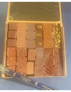 Coffret de chocolats au praliné