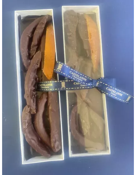 Tranches d\'orange confites chocolat