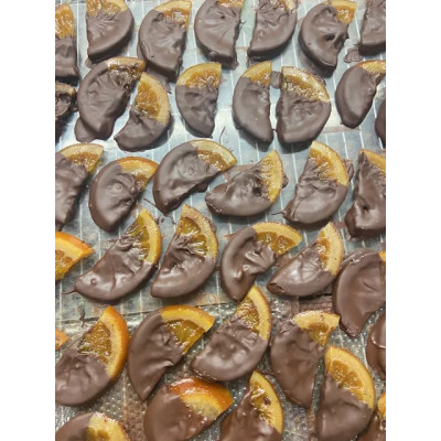 Orange  tranche chocolat