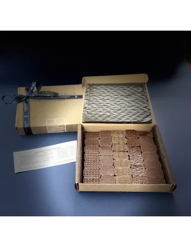 coffret dégustation  cru cacao 24 chocolats