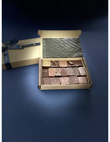 Coffret maison assorti 16 chocolats