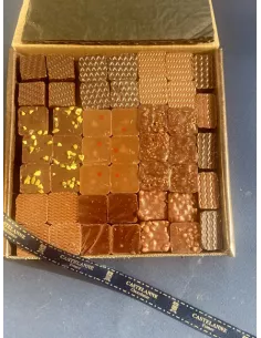 Coffret de chocolats au praliné