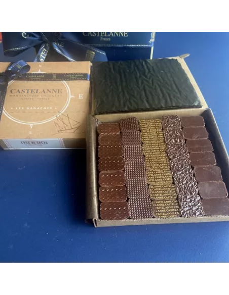 coffret dégustation  cru cacao 24 chocolats
