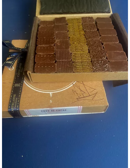 coffret dégustation  cru cacao 24 chocolats