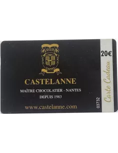 Carte cadeau 20€ Chocolat castelanne