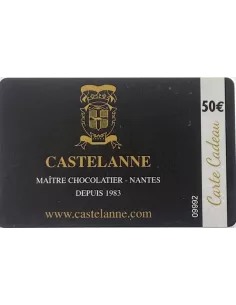 Carte cadeau 35€ Chocolat castelanne