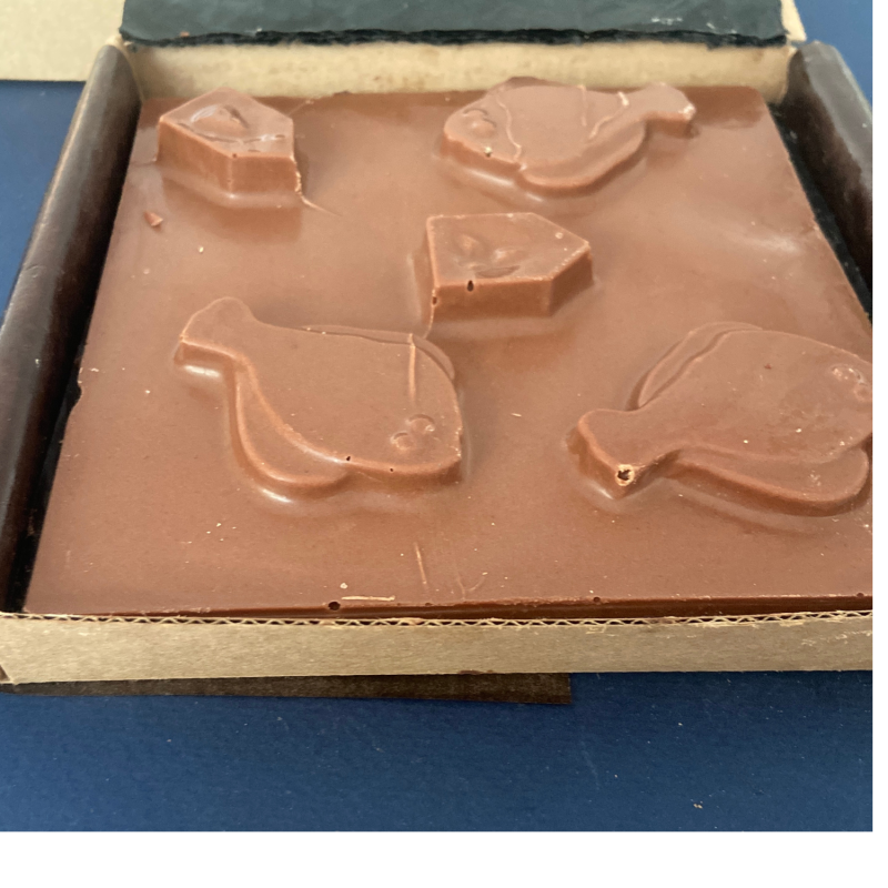 Oeuf puzzle pâques praliné maison Castelanne - livraison à domicile