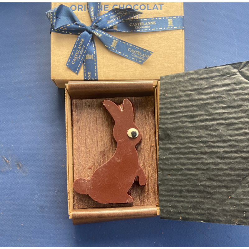 oeuf de pâques praliné