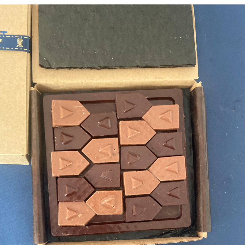 coffret dégustation  cru cacao 24 chocolats