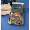 Coffret assortiment de chocolats noirs et pralinés Castelanne