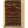 Tablette chocolat noir 100% cacao Pérou bio - Castelanne