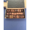 Coffret de chocolats au praliné
