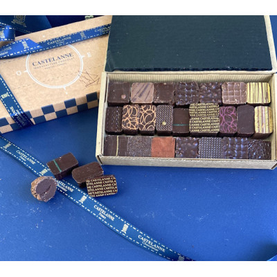 Coffret 51 chocolats artisanaux de luxe Castelanne - Maître chocolatier à Nantes