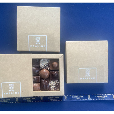 Coffret 51 chocolats artisanaux de luxe Castelanne - Maître chocolatier à Nantes