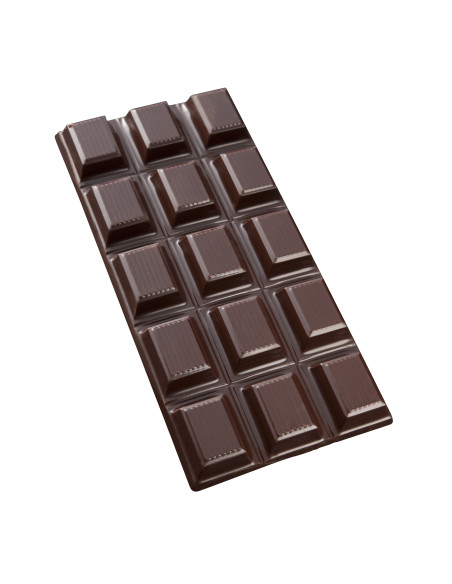 Achat Tablette Chocolat noir, fourée Caramel et Fleur de sel Achat Tablette Chocolat noir, fourée Caramel et Fleur de sel