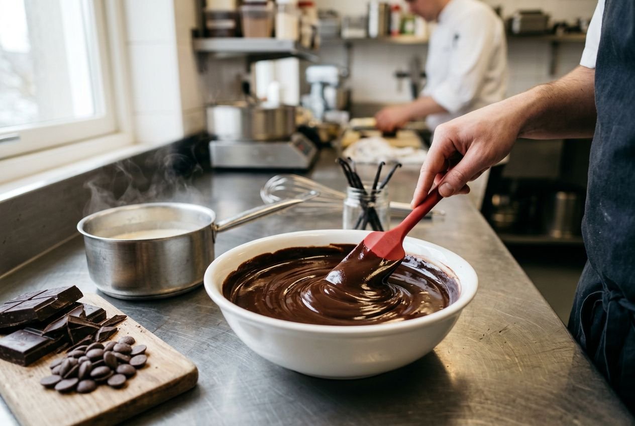 Ganache au chocolat pour gâteau : recette facile et inratable