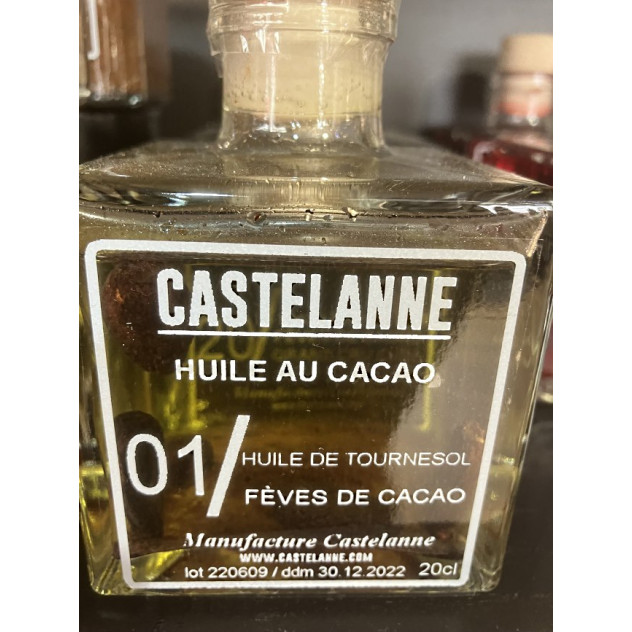 huile d'olive et cacao